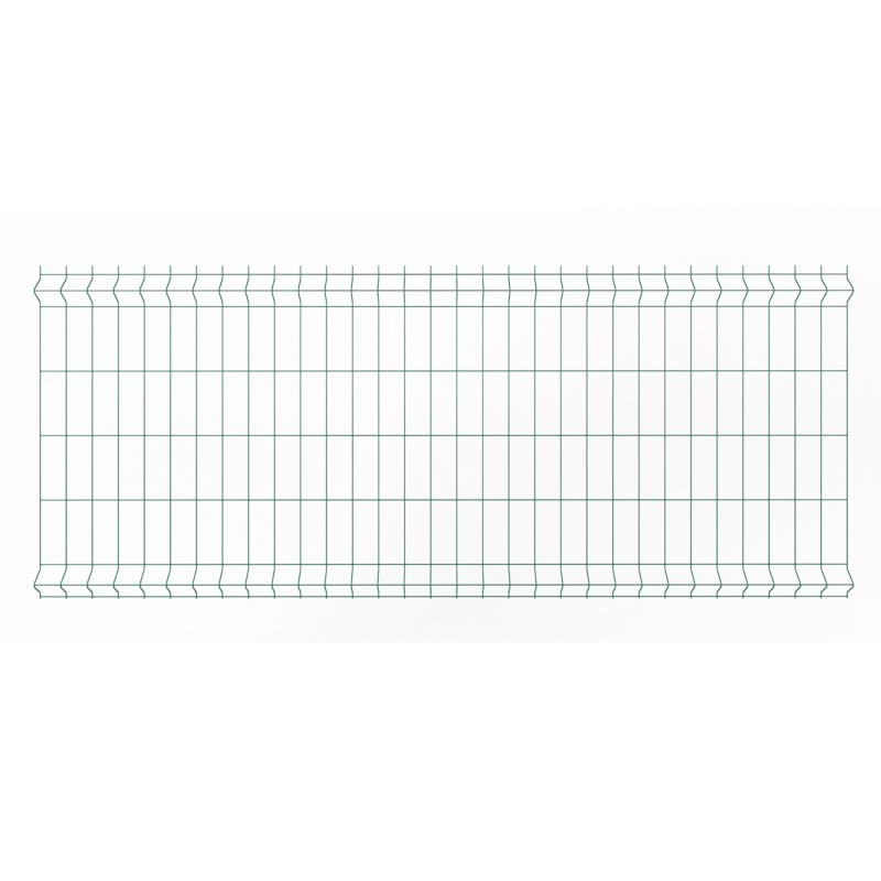 Wiśniowski hegnspanel 103 x 250 cm med 8 x 20 cm masker og 3,1 mm tråd i grøn