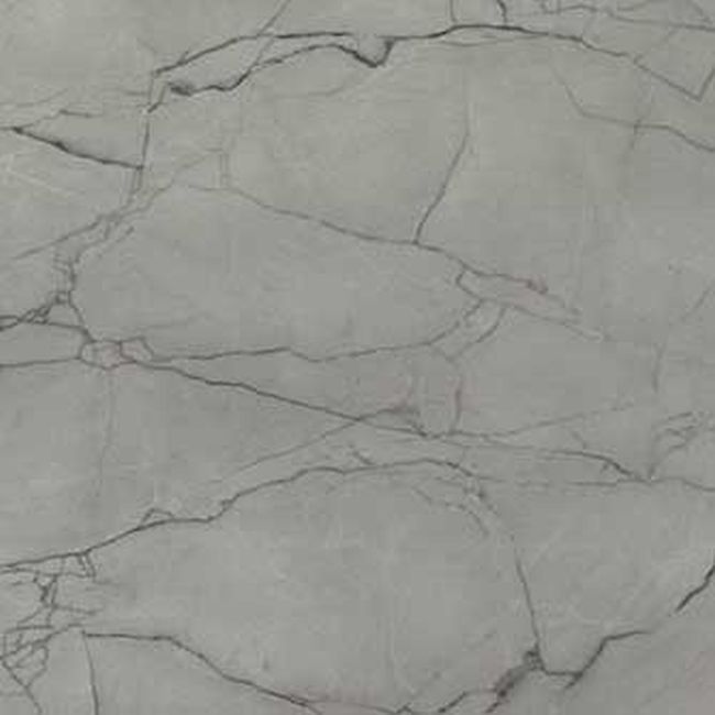 Marmor bordpanel 0,3 x 60 x 300 cm mørkegrå / sort