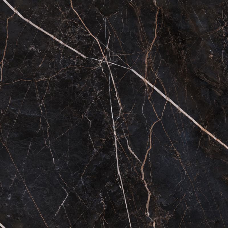 Laminat bagpanel 60 x 300 cm i mørk marmor