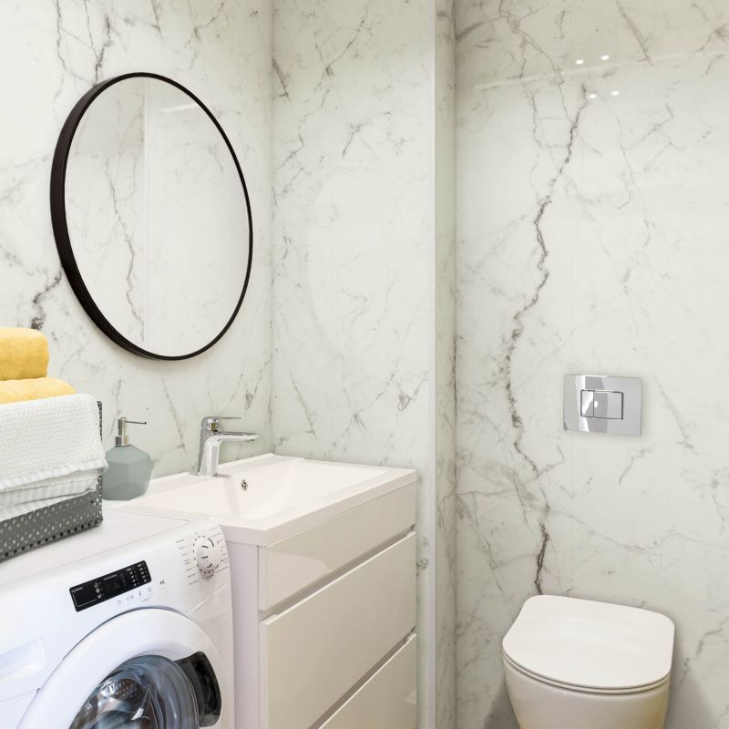 PCV Panel Vilo Motivo 250 mm Blank Marble