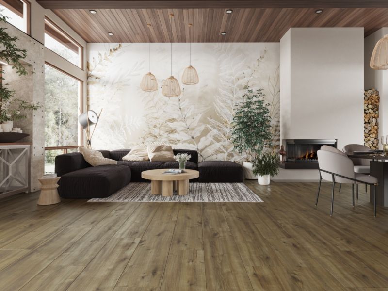 Vandafvisende laminatgulvpaneler Classen Eg Riverside AC4 2,518 m²