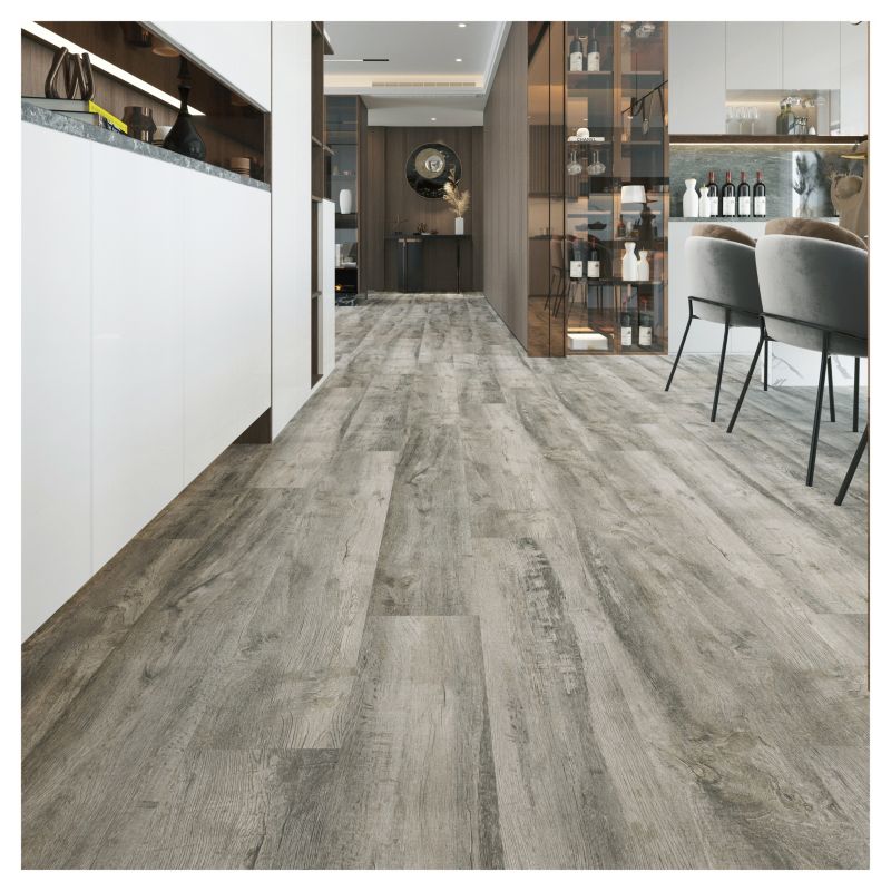 GoodHome SPC Arilla Light Grey vinylgulvpaneler 2,5 m²