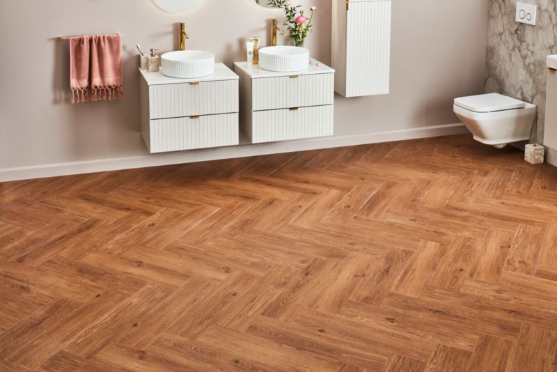 Vandtætte vinylgulvpaneler GoodHome SPC Skara fyrretræ 2,24 m2