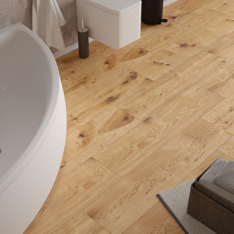 Vandtætte vinylgulvpaneler Kronospan SPC Eg Emporia med integreret underlag 1,98 m²