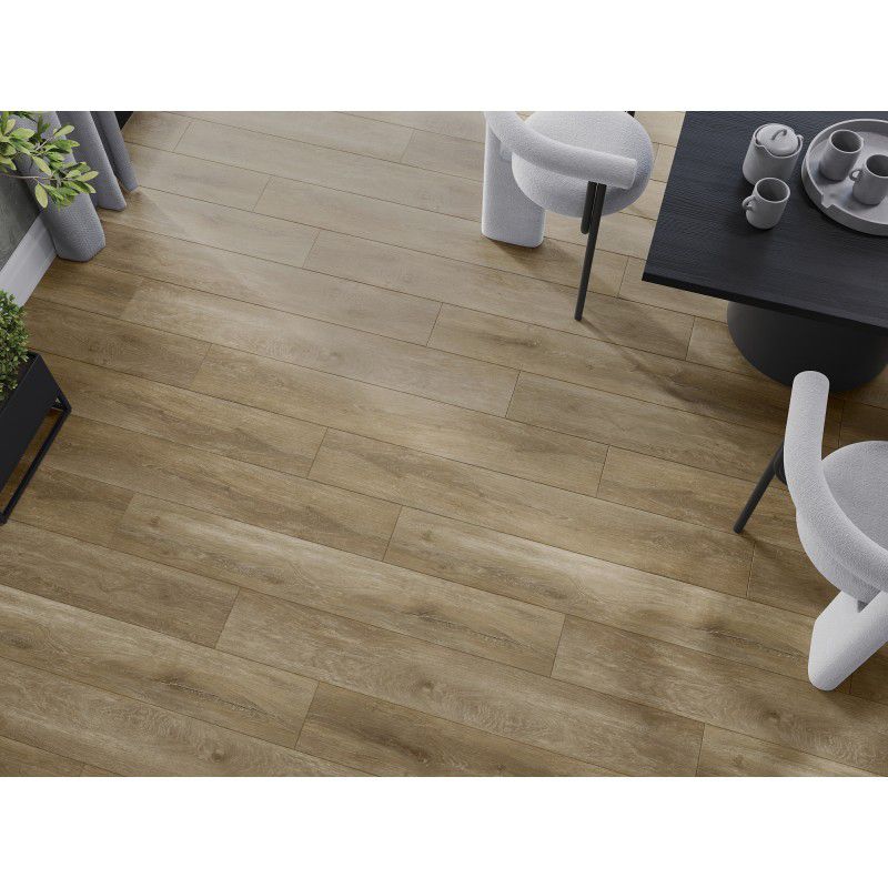 Mexen vinylgulvpaneler 1240x182 Clermont naturlig eg 8 stk.