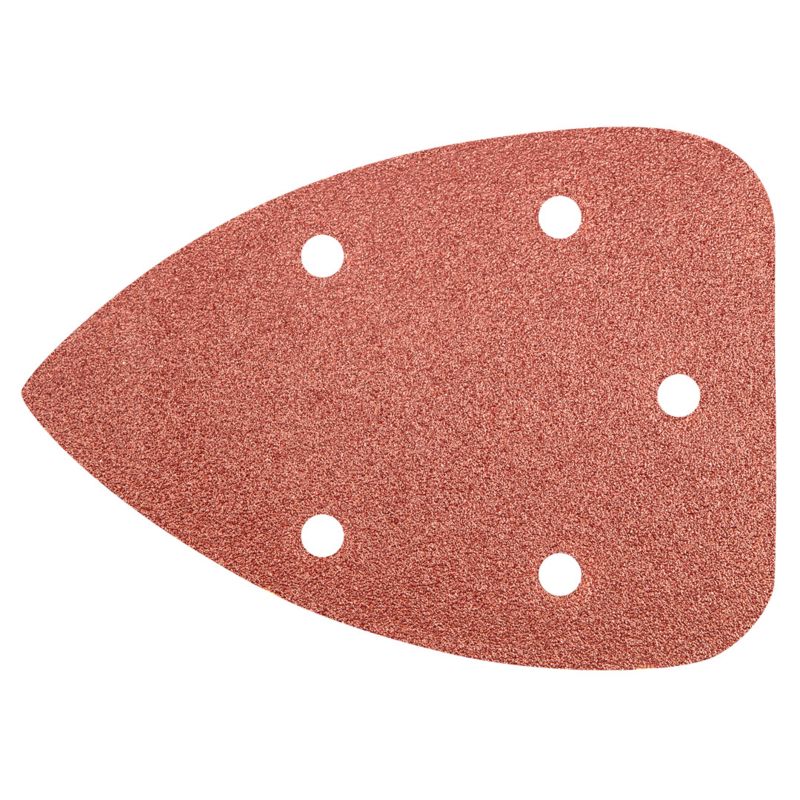 Delta-slippepapir GRAPHITE 97 x 140 mm kornstørrelse K80, 1 sæt