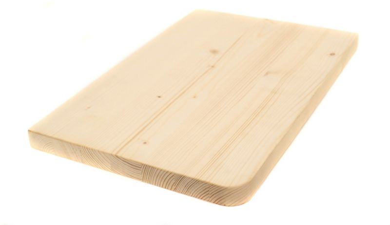 Indvendig vindueskarm i rå grantræ 2,7 x 30 x 212 cm