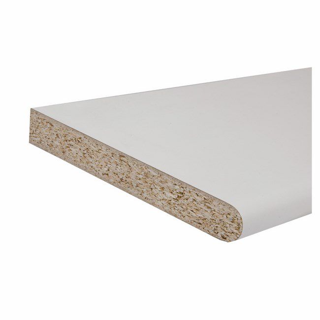 Indvendig vindueskarm Biuro Styl 305 x 30 x 2,8 cm mat hvid