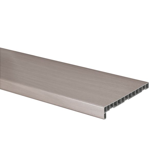 Indvendig PVC‑vindueskarm Geom 30 x 186 cm hvidolieret eg