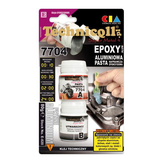 Technicqll epoxyaluminiumspasta 80 g