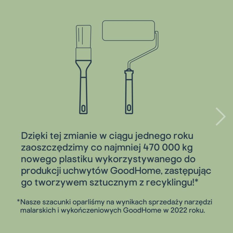 GoodHome flad pensel 100 mm