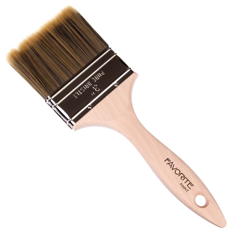 Favorite malerpensel til træimprægnering 76 mm