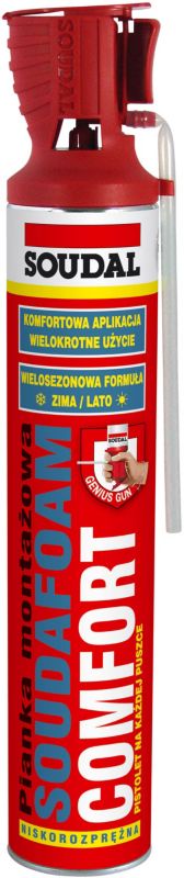 Soudal Comfort monteringsskum 750 ml