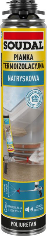 Soudal Gun monteringsskum spray 700 ml