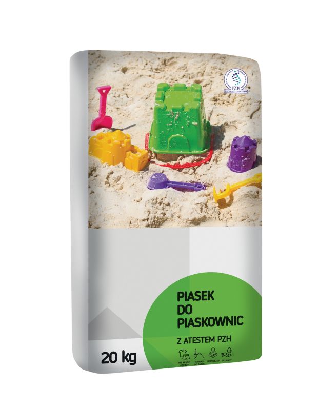 Sand til sandkasser 20 kg