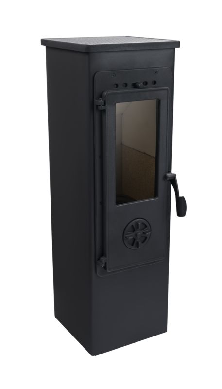 Brændeovn AXAM PLUS 5,3 kW Sort