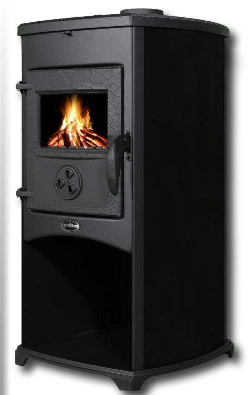 Brændeovn Nora 8,6 kW Sort