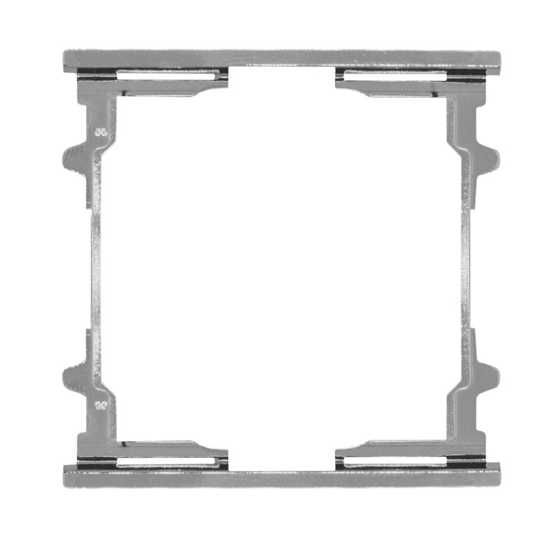 Dekorativ ring Polmark Verona 6 x 6 cm krom