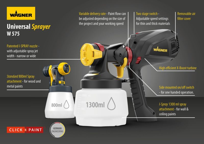 Flexio W575 malersprøjte