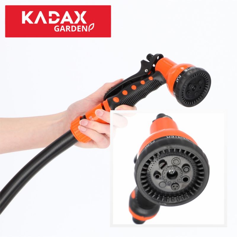 KADAX multifunktionel vandingspistol til effektiv havevanding