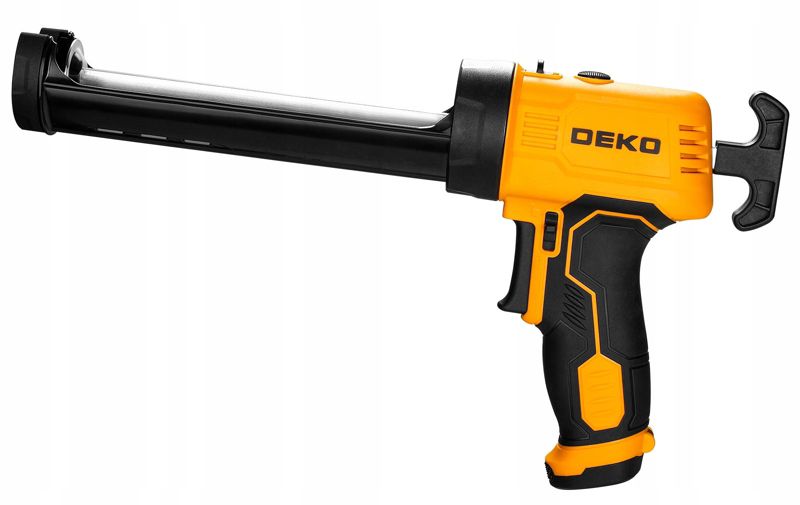 DEKO batteridrevet fugepistol til lim- og tætningsmasser, 1 stk.