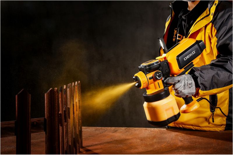 Malerpistol DEKO 120DIN 600W komplet