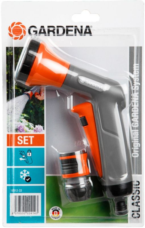 Gardena sprøjtepistol med hurtigkobling