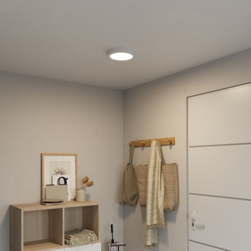 LED-loftlampe Aius 1200 lm 4000 K 21 cm Hvid