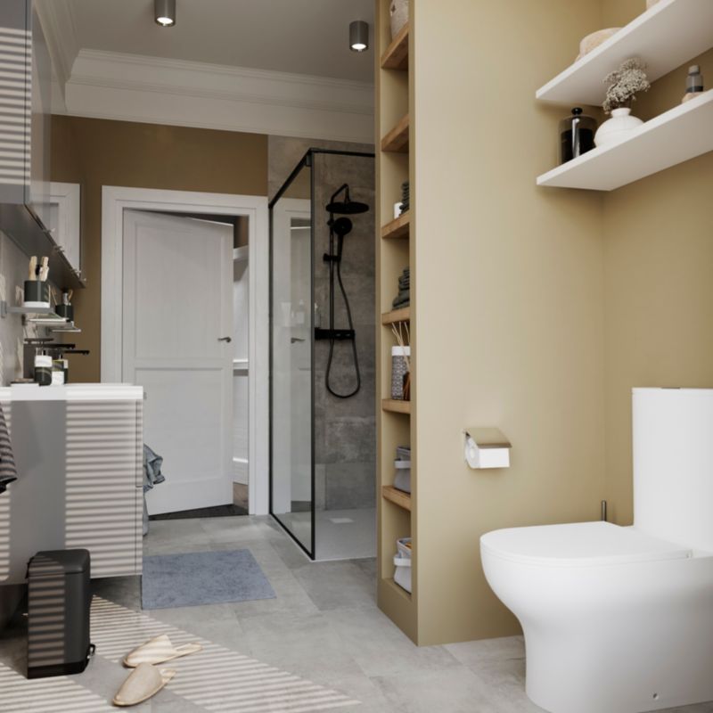 LED-plafond GoodHome Ipsoot 800 lm 2700/4000 K krom