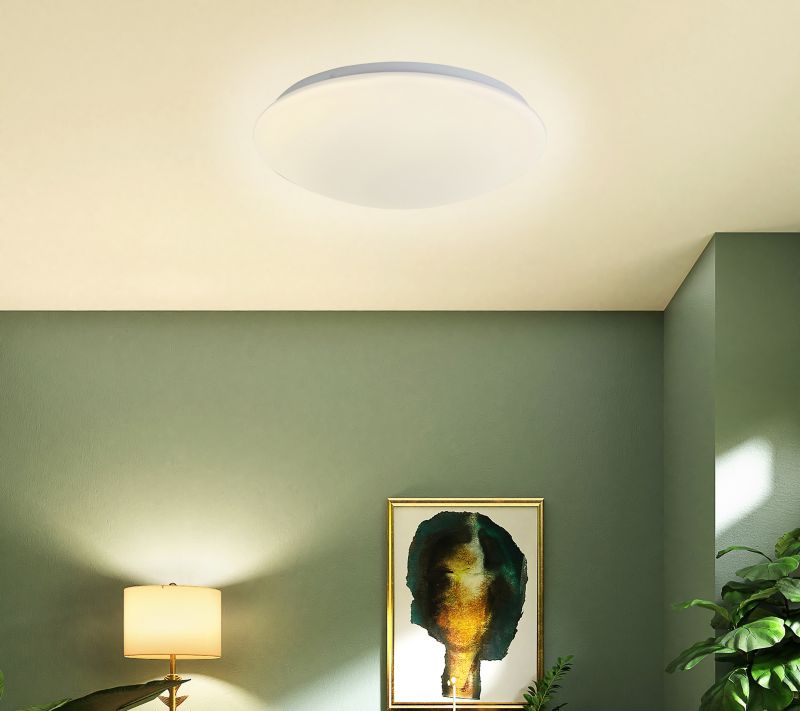 Loftlampe LED Cari 29 cm RGB Hvid 16 W