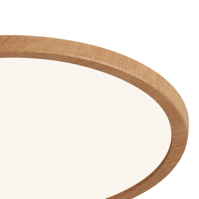 LED-plafond Yonnet 4000 K 30 cm 14,5W trælook