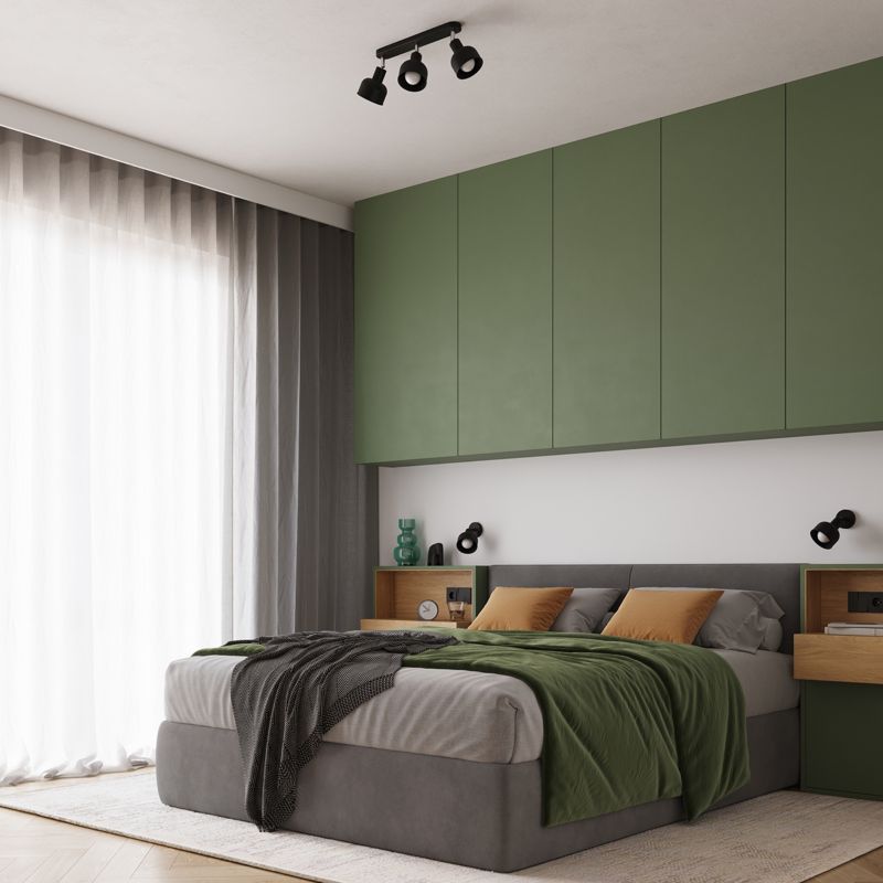 Sollux Lighting ELBA 3 sort plafondesign, 1 stk.