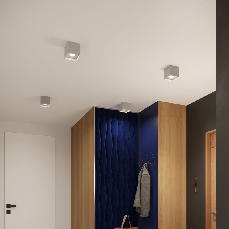 Plafond Sollux Lighting HATI grå 1 stk.