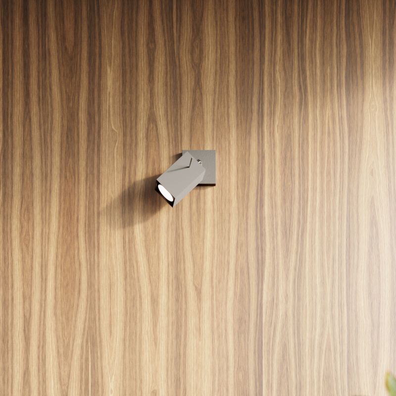 Plafond Sollux Lighting MERIDA 3 grå 1 stk.