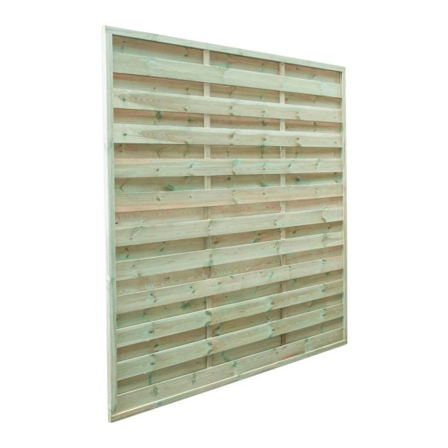 Simpelt panelhegn 25 mm 180 x 180 cm
