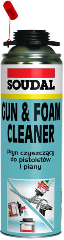 Rengøringsvæske til pistol og skum Soudal 500 ml