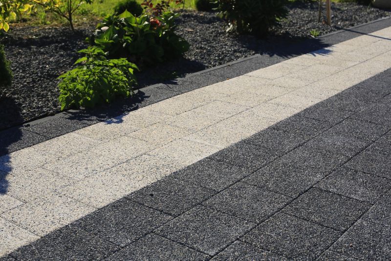 Polbruk flise 35 x 35 x 5 cm, vaskede, grå