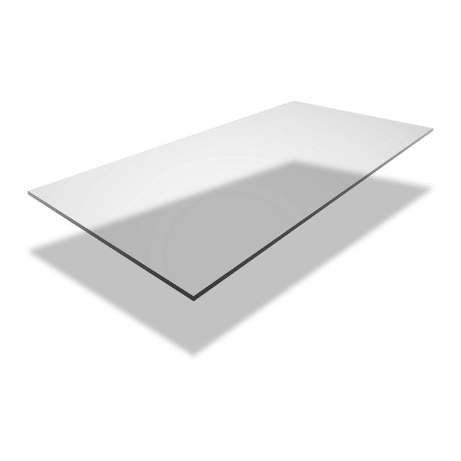 Polystyrenplade 4,75 mm klar 100 x 100 cm