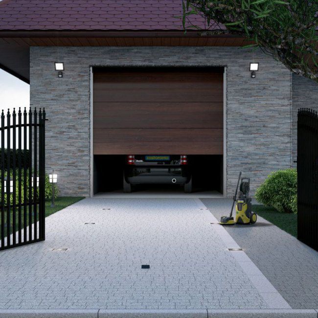 PVC hulrumsklædning i gylden eg 300 x 2700 mm 4,05 m²