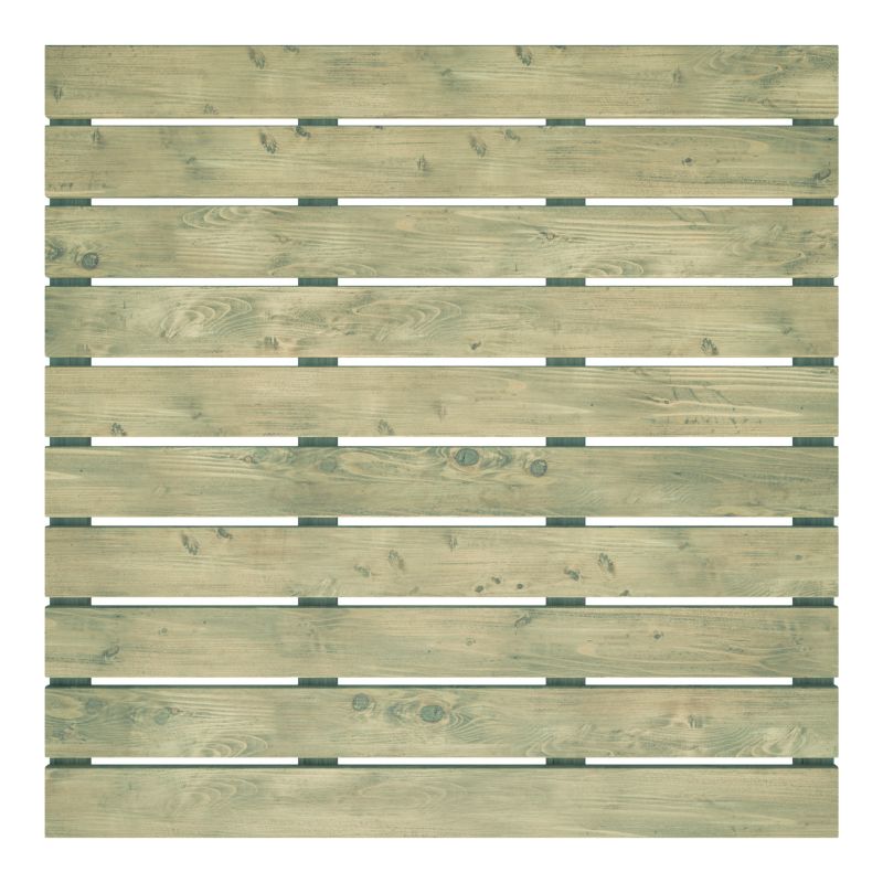 Klikstrom Limari terrasseflise i fyrretræ 100 x 100 x 3 cm