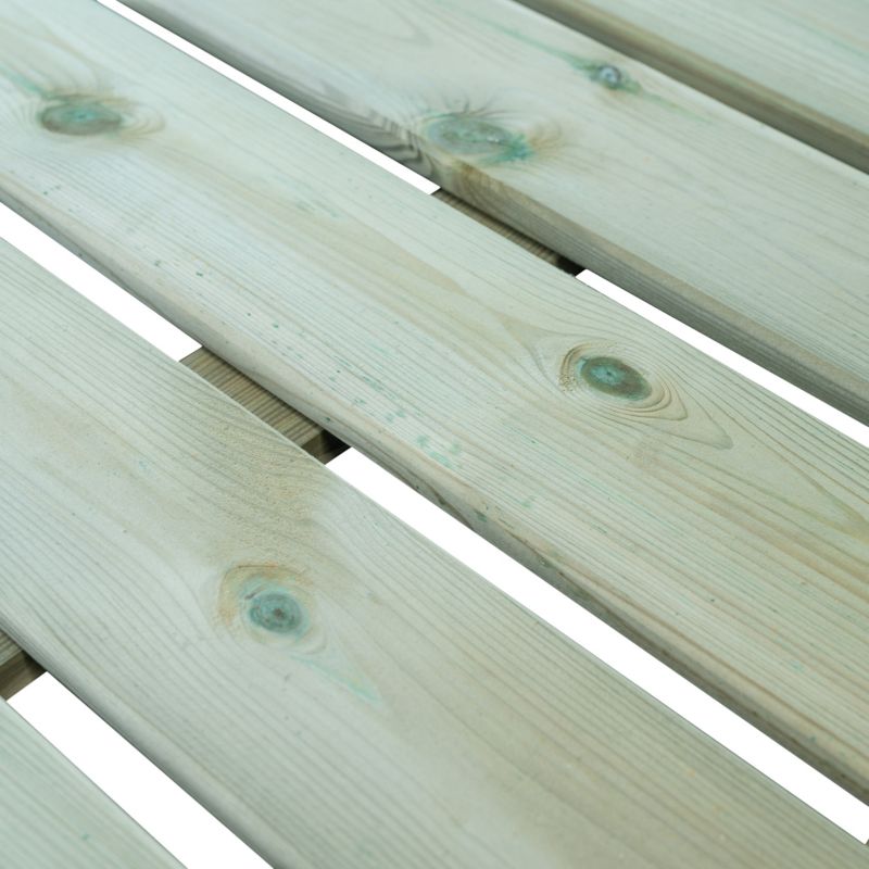 Klikstrom Limari terrassebræt i fyrretræ 50 x 50 x 3 cm