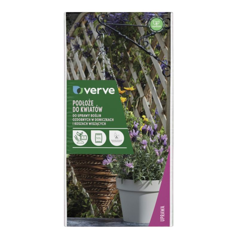 Verve torvfri blomsterjord 50 l