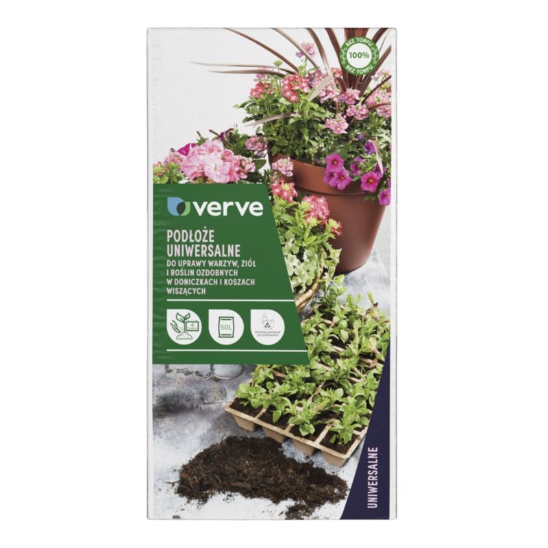 Verve universel jord uden tørv 50 l