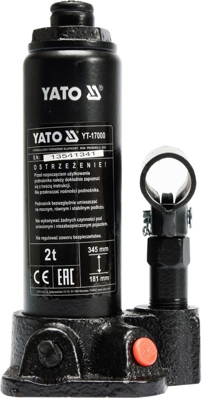 Yato hydraulisk søjleløfter 2 t