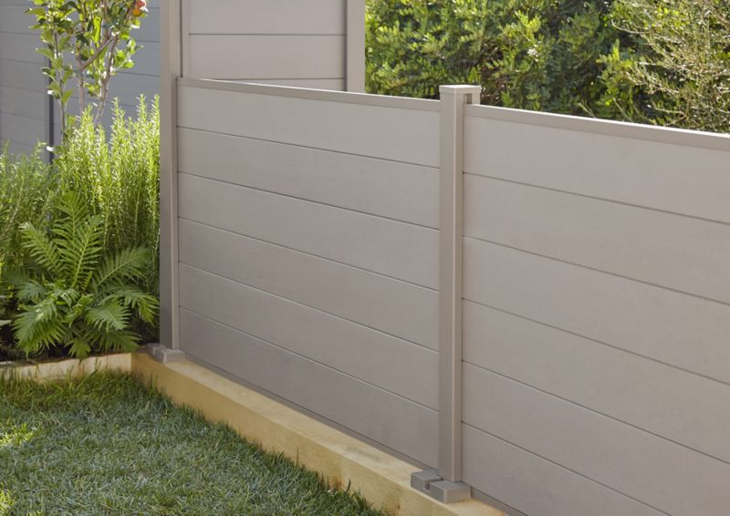 GoodHome Neva stolpefod 15 x 15 x 40 cm taupe