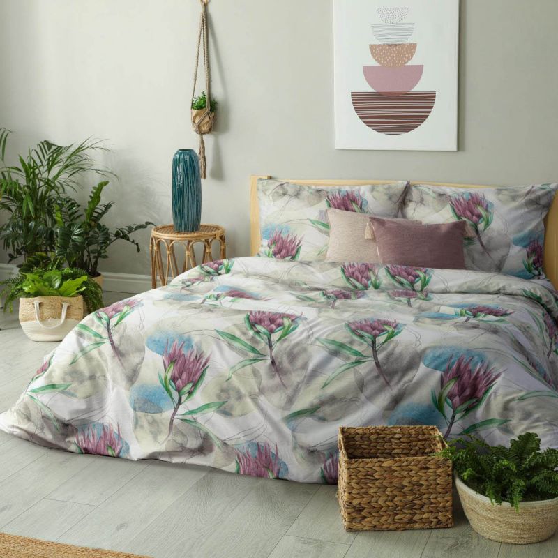 Eurofirany Ari pude 45 x 45 cm sølv