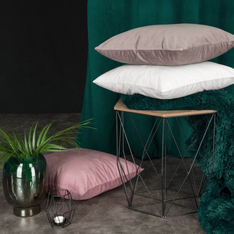 Eurofirany Milo pude 45 x 45 cm i mørkegrøn