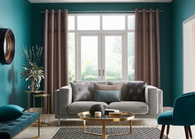 GoodHome Digga pude 30 x 50 cm i havblå