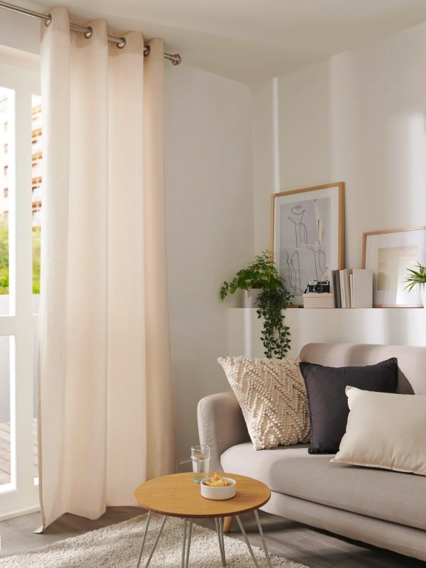 GoodHome Hiva dekorationspude 45 x 45 cm sort