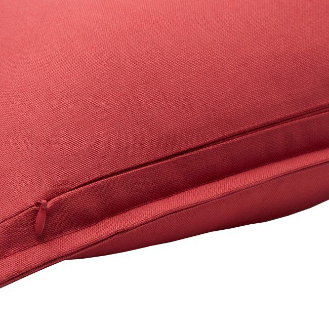 GoodHome Hiva pyntepude 45 x 45 cm rød